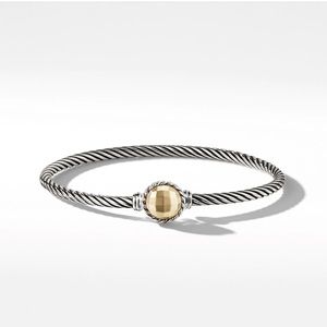 David Yurman Chatelaine Bracelet with 18K Gold 3mm